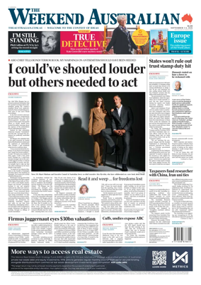 Cover of The Australian