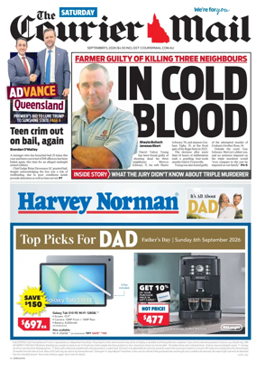 Cover of The Courier-Mail