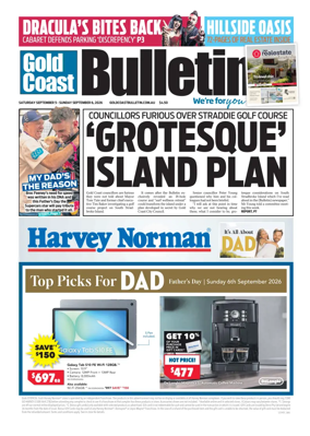 Cover of The Gold Coast Bulletin