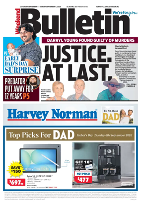 Cover of Townsville Bulletin