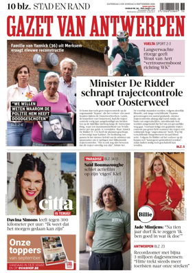 Cover of Gazet van Antwerpen Stad en Rand