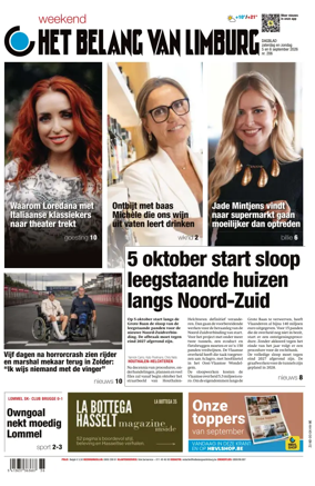 Cover of Het Belang van Limburg
