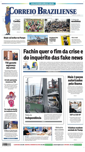 Cover of Correio Braziliense