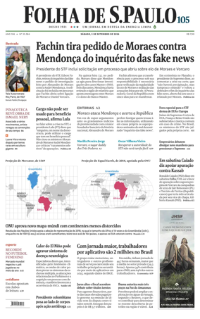 Cover of Folha de S.Paulo