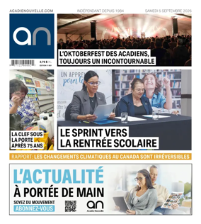 Cover of Acadie Nouvelle