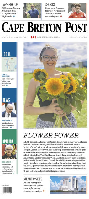 Cover of Cape Breton Post