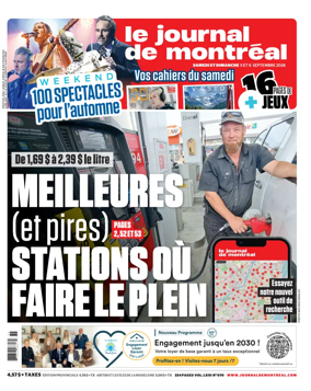 Cover of Le Journal de Montreal
