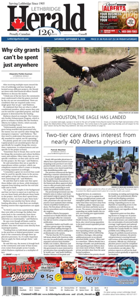 Cover of Lethbridge Herald