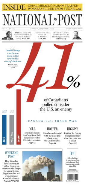 Cover of National Post - (National Edition)