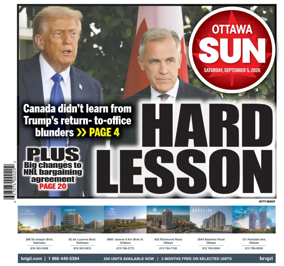 Cover of Ottawa Sun