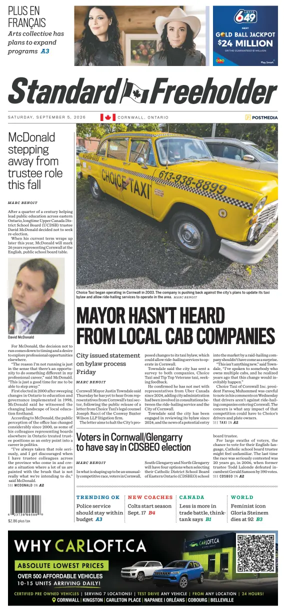Cover of Standard-Freeholder (Cornwall)