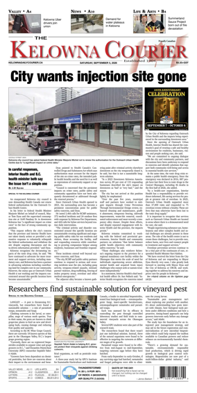 Cover of The Daily Courier