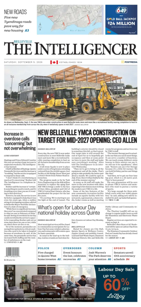 Cover of The Intelligencer (Belleville)