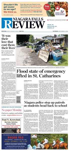 Cover of The Niagara Falls Review