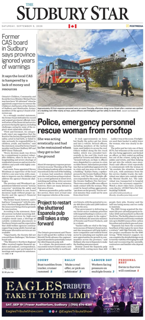 Cover of The Sudbury Star