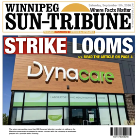Cover of Winnipeg Sun