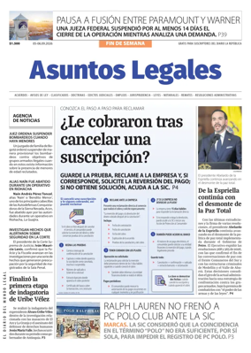 Cover of Asuntos Legales