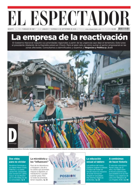 Cover of El Espectador