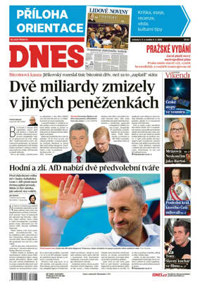 Cover of Dnes Prague Edition