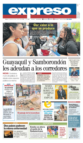 Cover of Diario Expreso