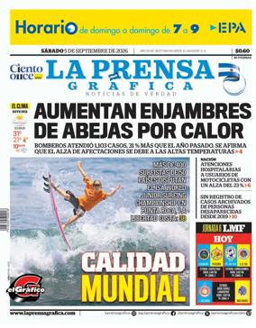 Cover of La Prensa Grafica