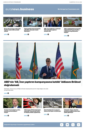 Cover of Euronews Business (Turkish) Compiled Editions