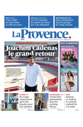 Cover of La Provence Arles