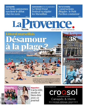Cover of La Provence Marseille