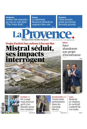 Cover of La Provence Martigues-Istres-Vitrolles-Marignane