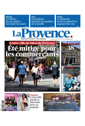 Cover of La Provence Salon-de-Provence / Pays salonais