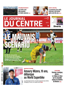 Cover of Le Journal du Centre