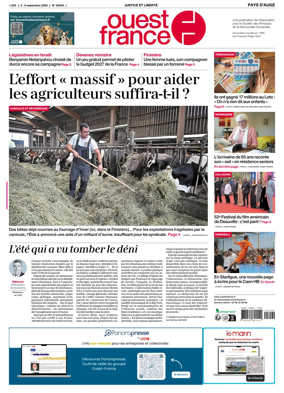 Cover of Ouest France (Pays d'Auge)