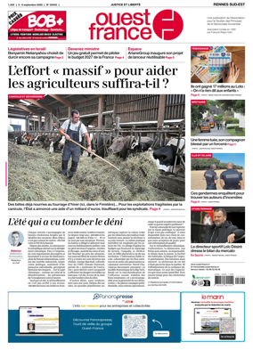 Cover of Ouest-France (Rennes Sud-Est)