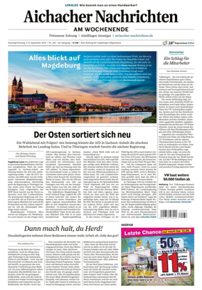 Cover of Aichacher Nachrichten