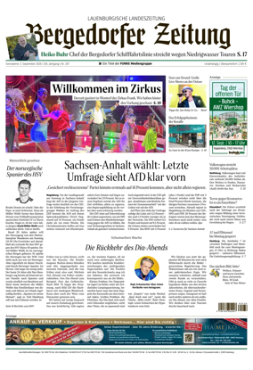 Cover of Bergedorfer Zeitung