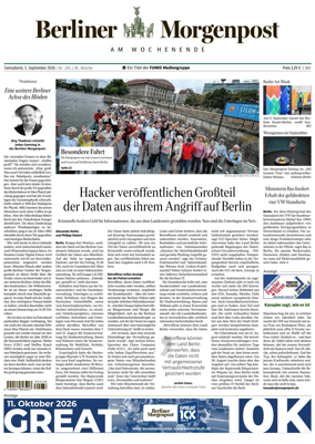 Cover of Berliner Morgenpost