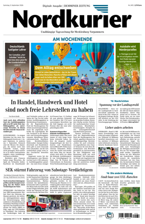 Cover of Demminer Zeitung