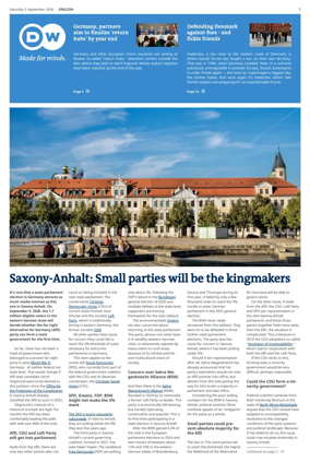Cover of Deutsche Welle (English edition)