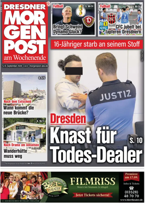 Cover of Dresdner Morgenpost