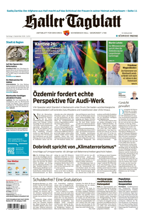 Cover of Haller Tagblatt