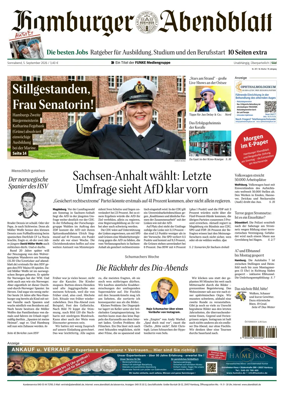Cover of Hamburger Abendblatt (Harburg)
