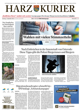 Cover of Harz Kurier