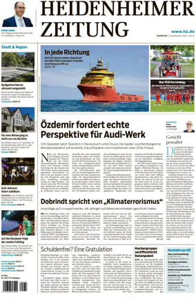Cover of Heidenheimer Zeitung