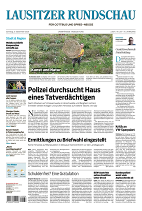 Cover of Lausitzer Rundschau