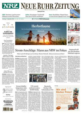 Cover of Neue Rhein Zeitung (Essen)