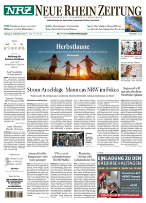 Cover of Neue Rhein Zeitung (Wesel)