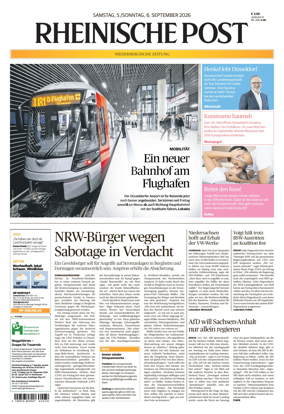 Cover of Rheinische Post Mettmann