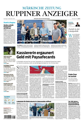 Cover of Ruppiner Anzeiger