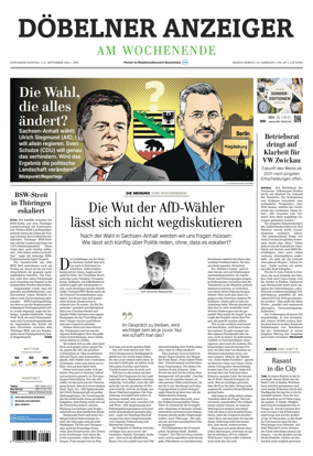 Cover of Sachsische Zeitung (Dobeln)