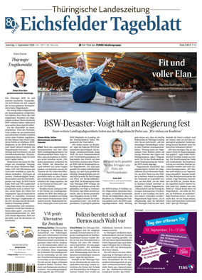 Cover of Thuringische Landeszeitung (Eichsfeld)